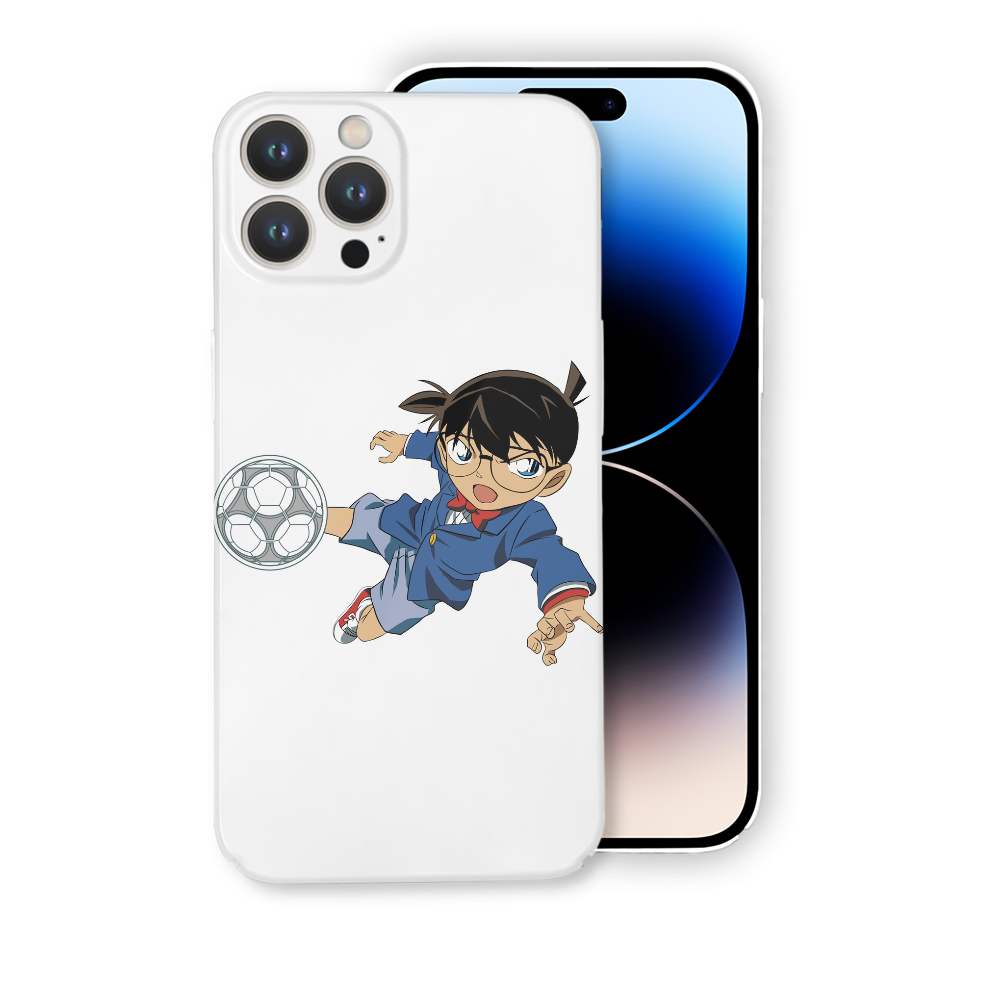 （画像用） 名探偵コナン 江戸川 コナン Detective Conan Conan Edogawa 【iPhone 14シリーズ対応】ハードケース